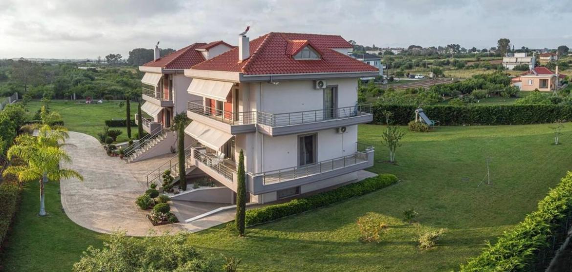 "Aeolos" Luxury Villa Preveza Exterior photo